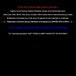 craigslist.org SOPA protest