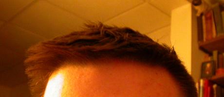 Adam's new haircut
