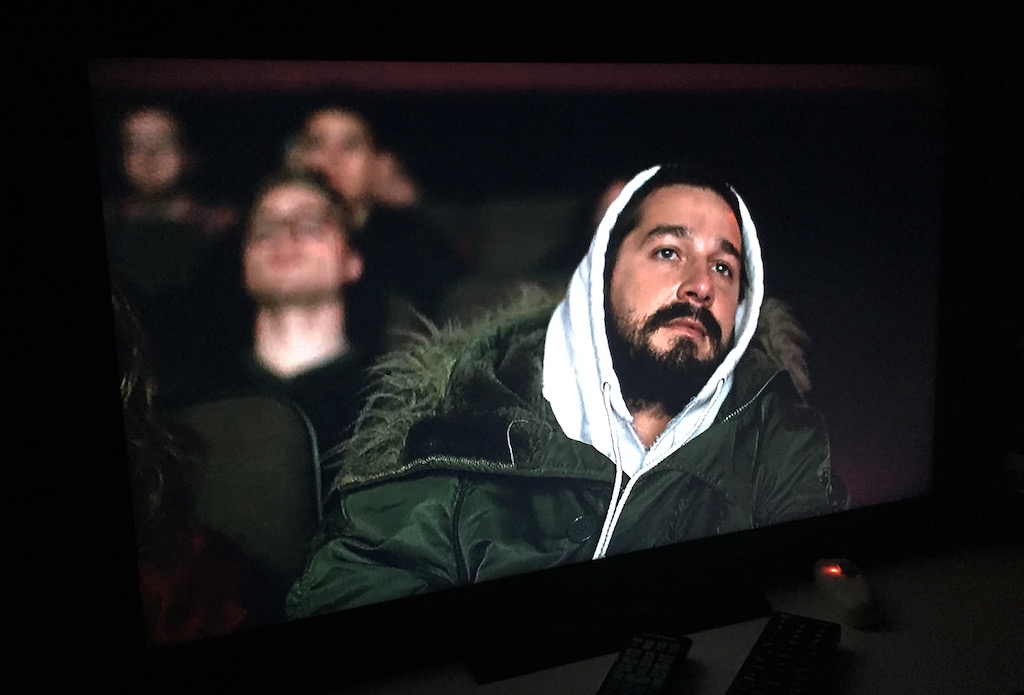 Snapshot of Shai LaBeouf during #ALLMYMOVIES